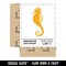 Seahorse Solid Waterproof Vinyl Phone Tablet Laptop Water Bottle Sticker Set - 5 Pack